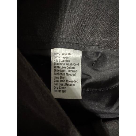 The Limited Gray The New Drew Mid Rise Skinny Dress Pants Size 12 NWT - Picture 6 of 6